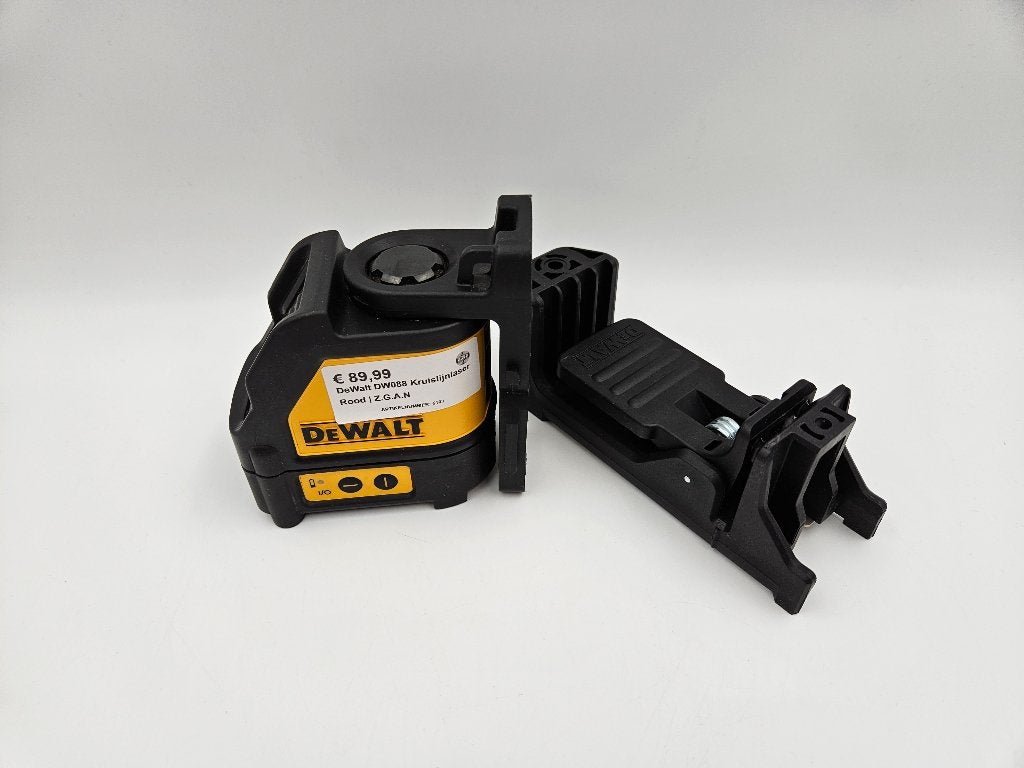 DeWalt DW088 Kruislijnlaser Rood | Z.G.A.N, Ophalen of Verzenden, Zo goed als nieuw