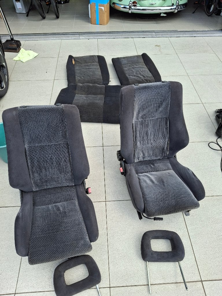 Interieur Opel Kadett E cabrio, Ophalen, Opel