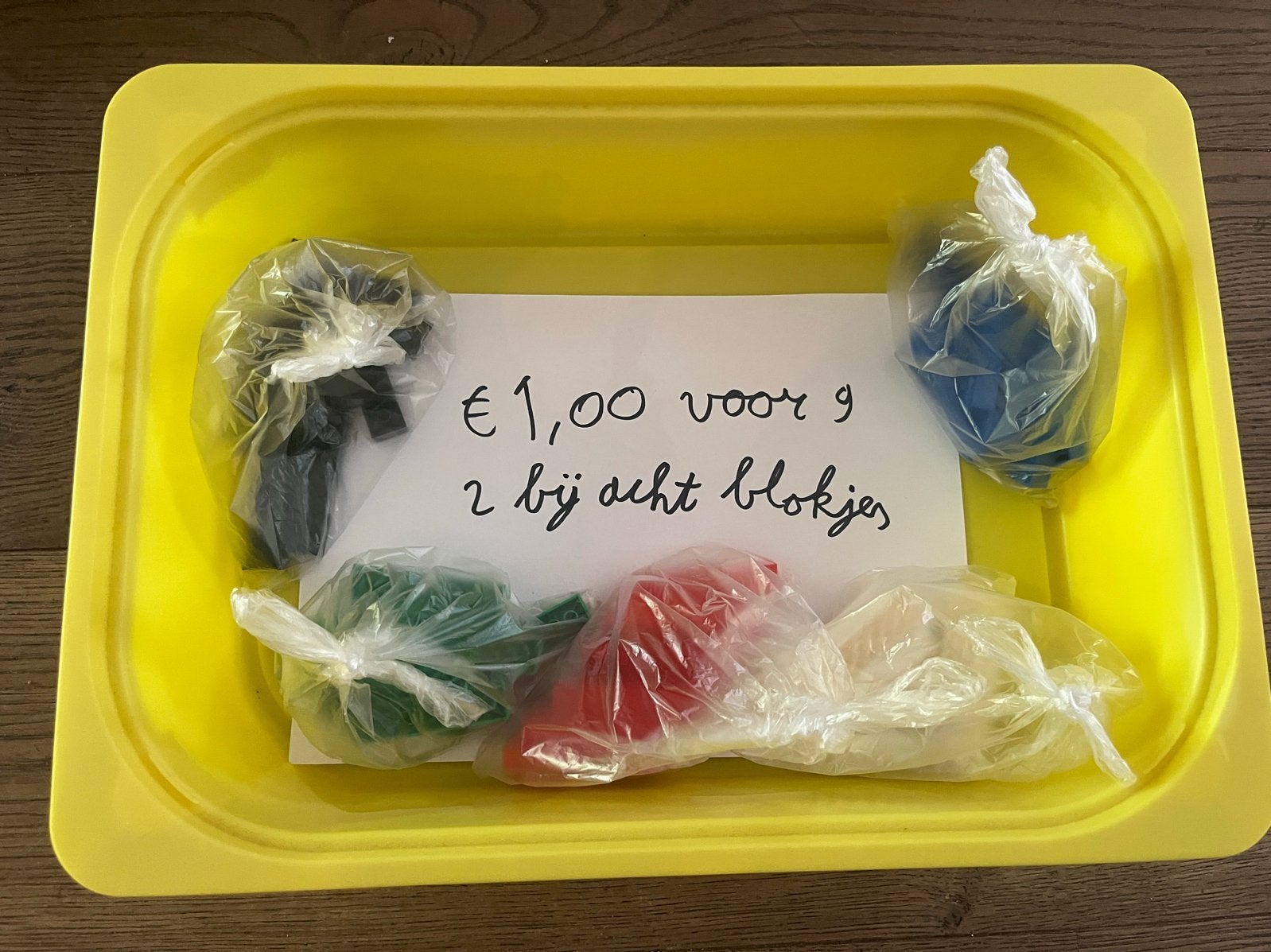 Lego blokje 2x8, Ophalen of Verzenden, Gebruikt