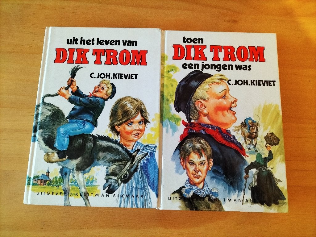 Dik Trom Boeken - C. Joh. Kievit, Boeken, Ophalen of Verzenden, Gelezen, C. Joh. Kieviet, Fictie algemeen