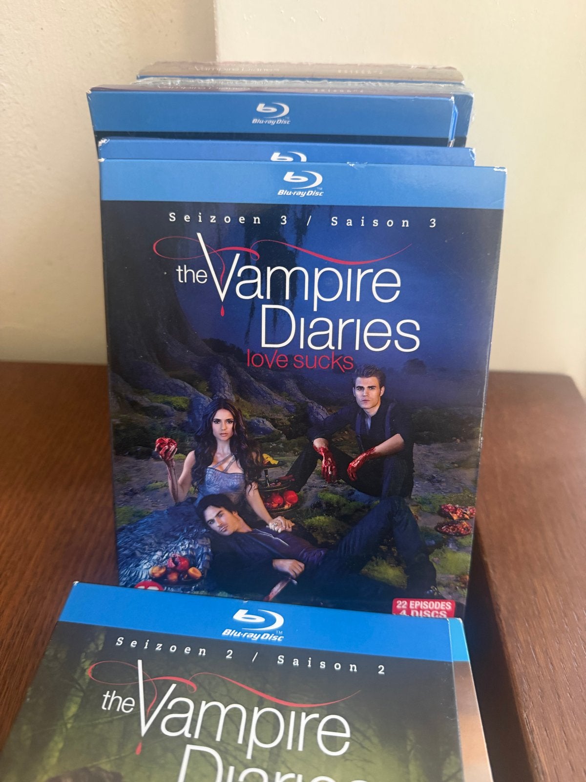 The Vampire Diaries Complete Serie Seizoenen 1-8 Blu-ray, Engels, Vanaf 16 jaar, Verzenden, Nederlands