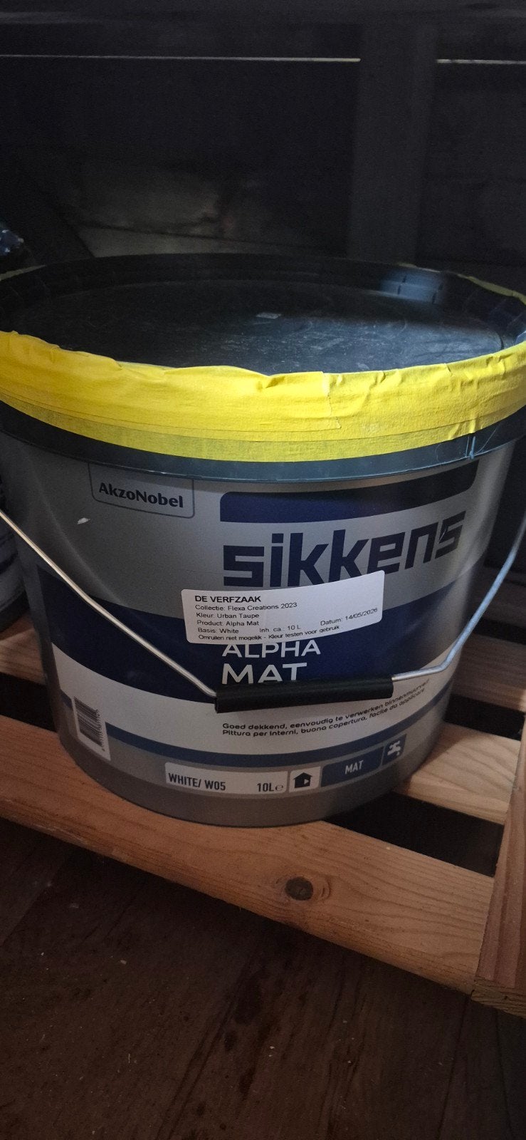Verf kleur urban taupe, Ophalen of Verzenden, Nieuw, Overige kleuren