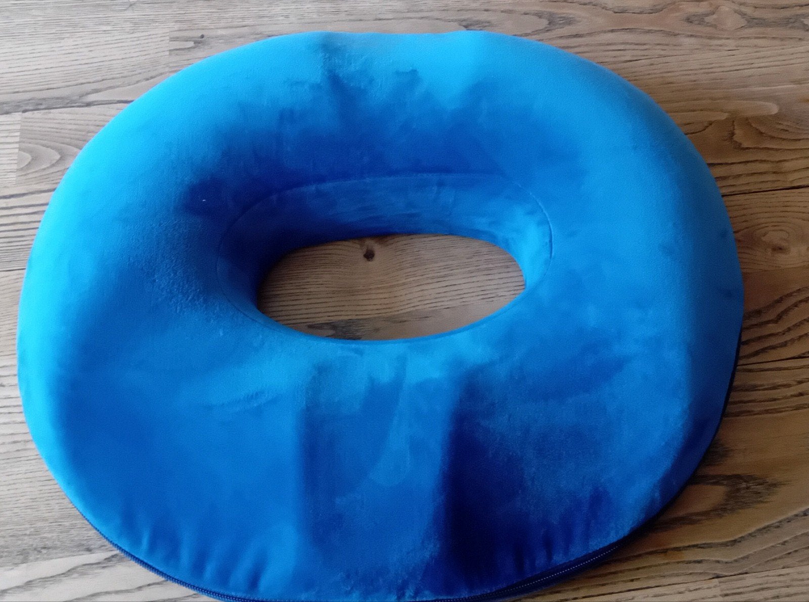 Orthopedisch donut kussen zgan met rits., Ophalen of Verzenden, Zo goed als nieuw