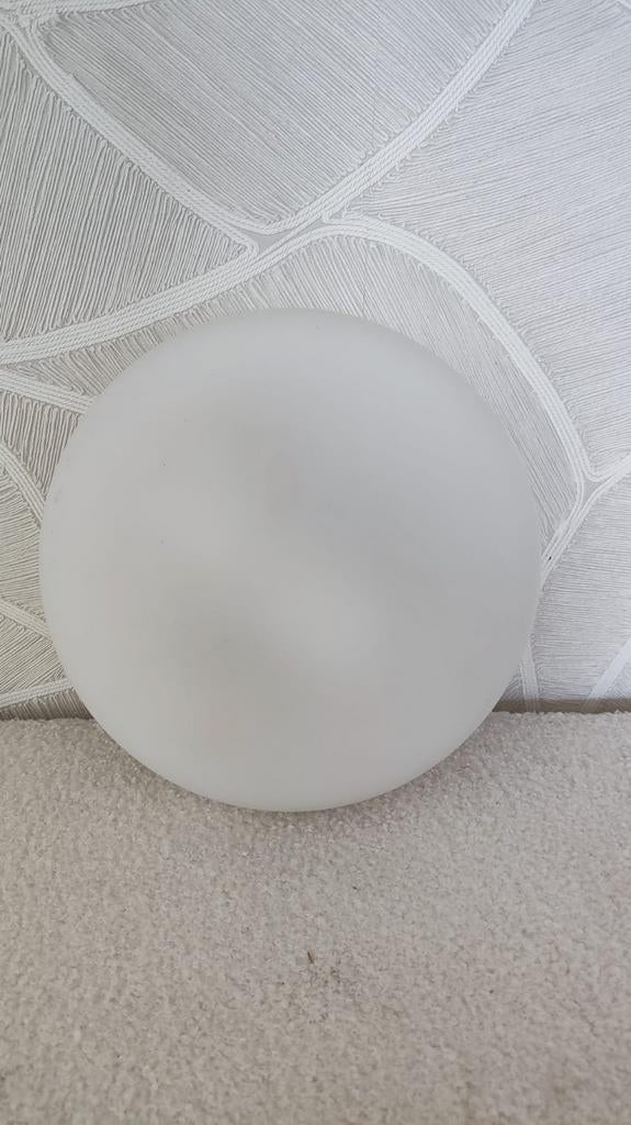 Bauhaus Gispen Melkglas Plafonnière - Vintage Design Lamp, Ophalen of Verzenden