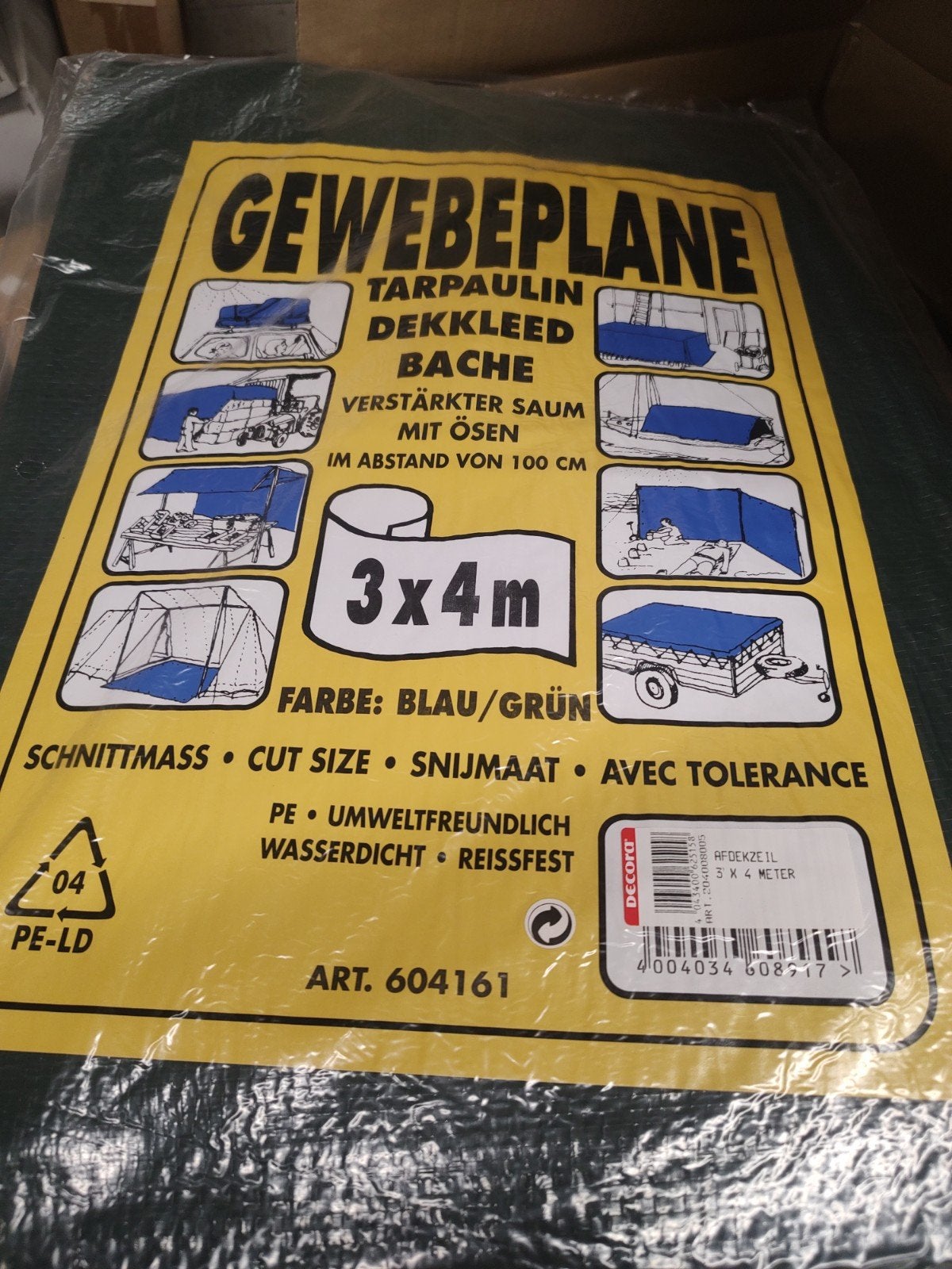 afdekzeil, Ophalen, Nieuw, Nb, Nb