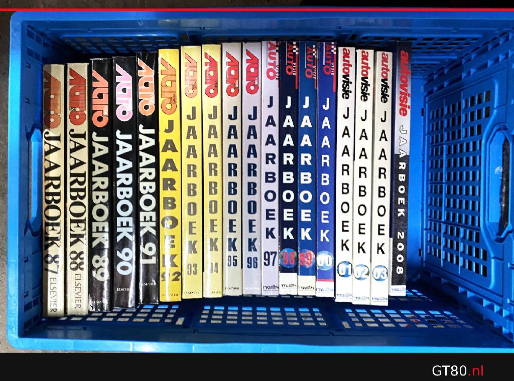 Autovisie Jaarboeken. €4,50 per stuk!, Verzenden, Gelezen, Algemeen