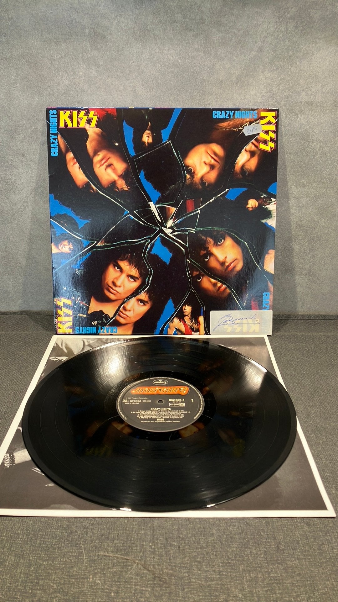 Kiss. —  Crazy Nights, LP, Ophalen of Verzenden, Zo goed als nieuw, Hardrock