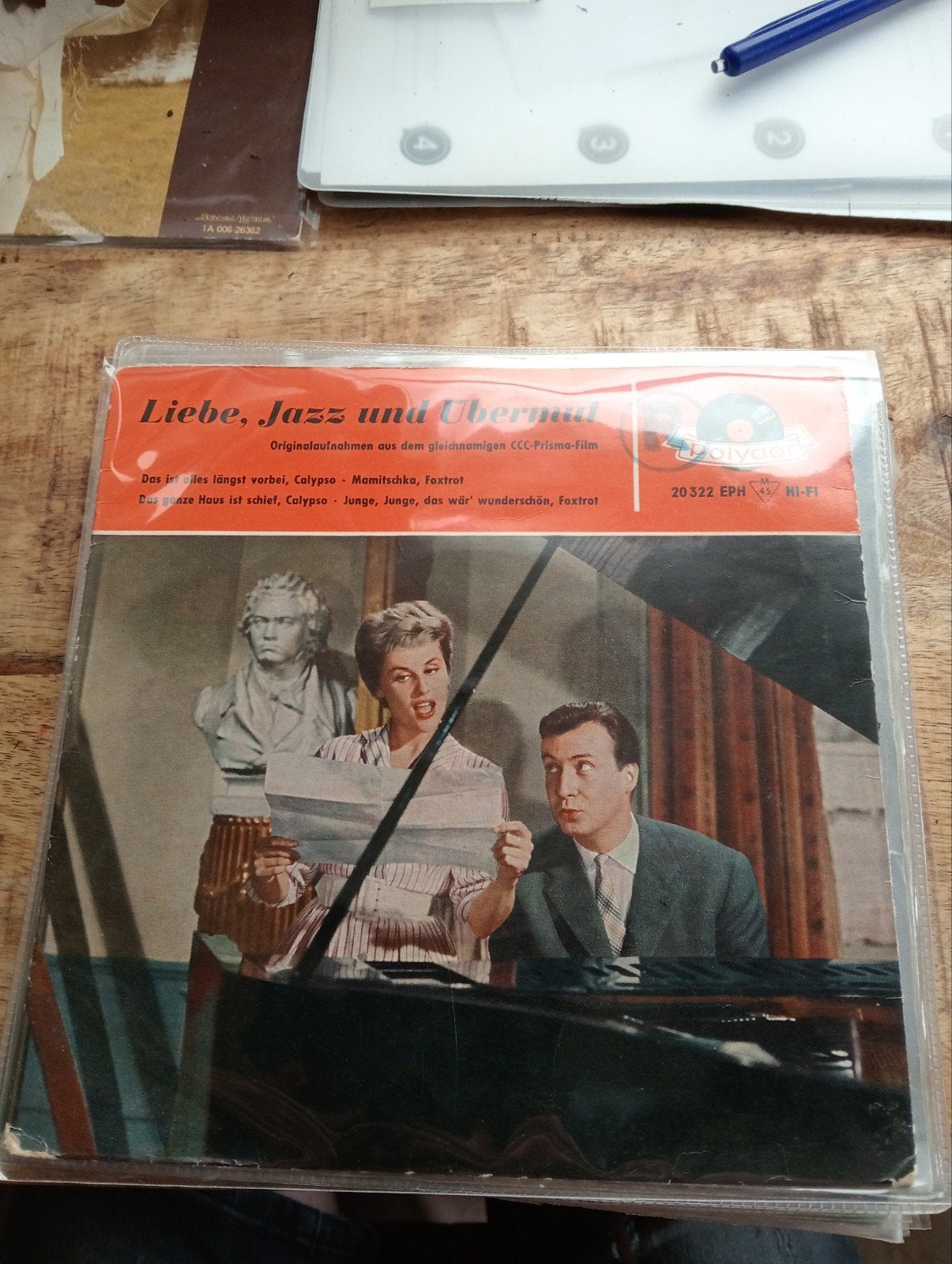 Liebe jazz und ubermut, Ophalen of Verzenden, Zo goed als nieuw, Jazz en Blues