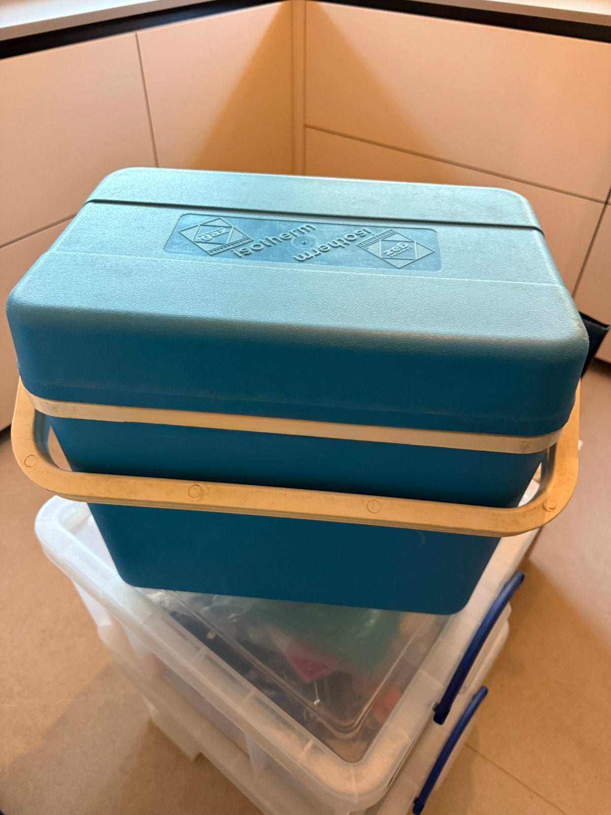 Koelbox CAMPING GAZ in uitstekende staat, 40x25x36, Ophalen of Verzenden, Gebruikt, Koelbox, Koelelement