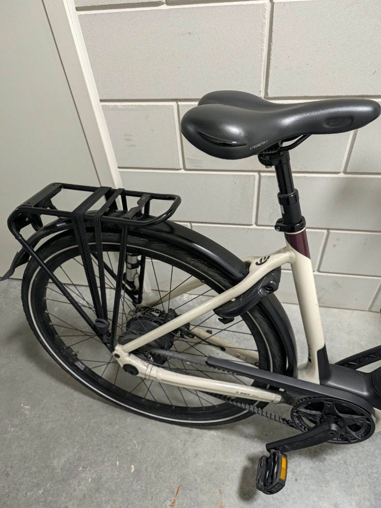 Koga Evia PT Pro Lady S E-bike - Wit, Zo goed als nieuw, 51 tot 55 cm, 50 km per accu of meer, Ophalen