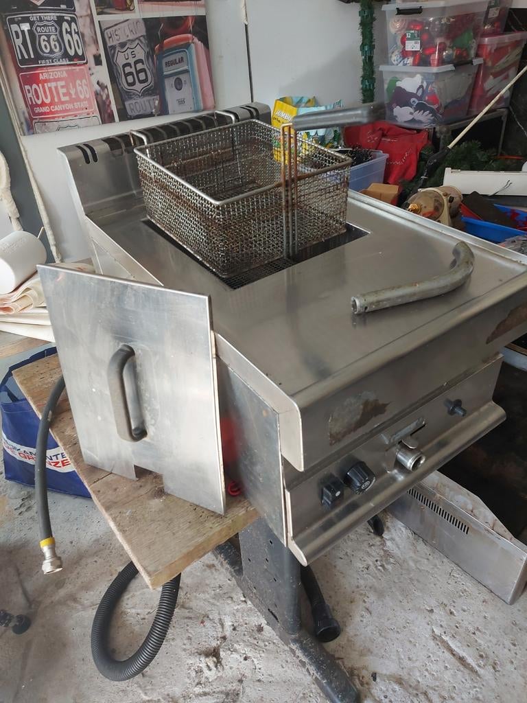 Friteuse van roestvrij staal, 4 liter of meer, Ophalen