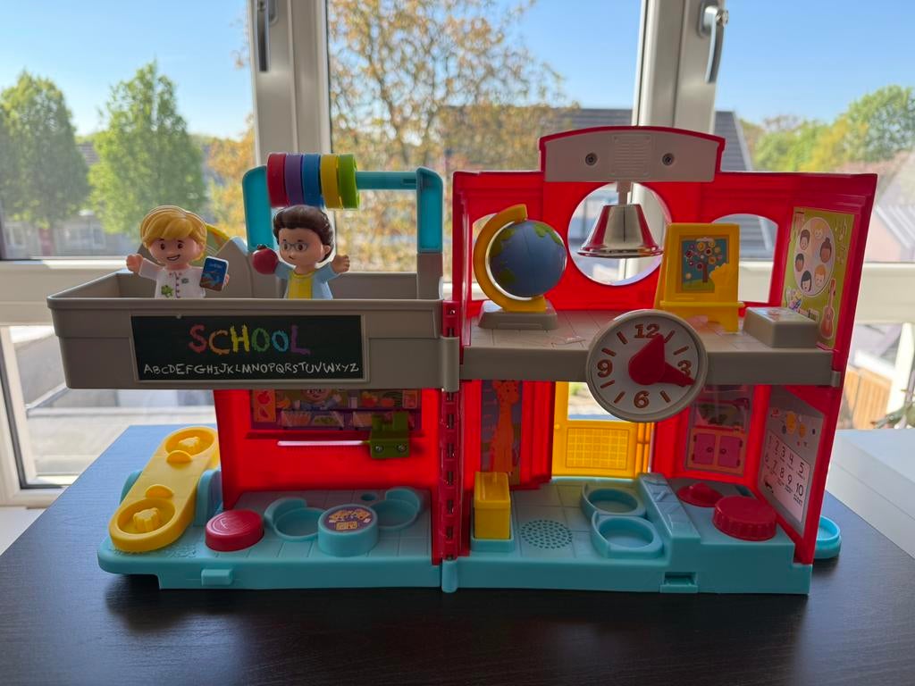 Fisher price little people school, Ophalen, Zo goed als nieuw, Speelset