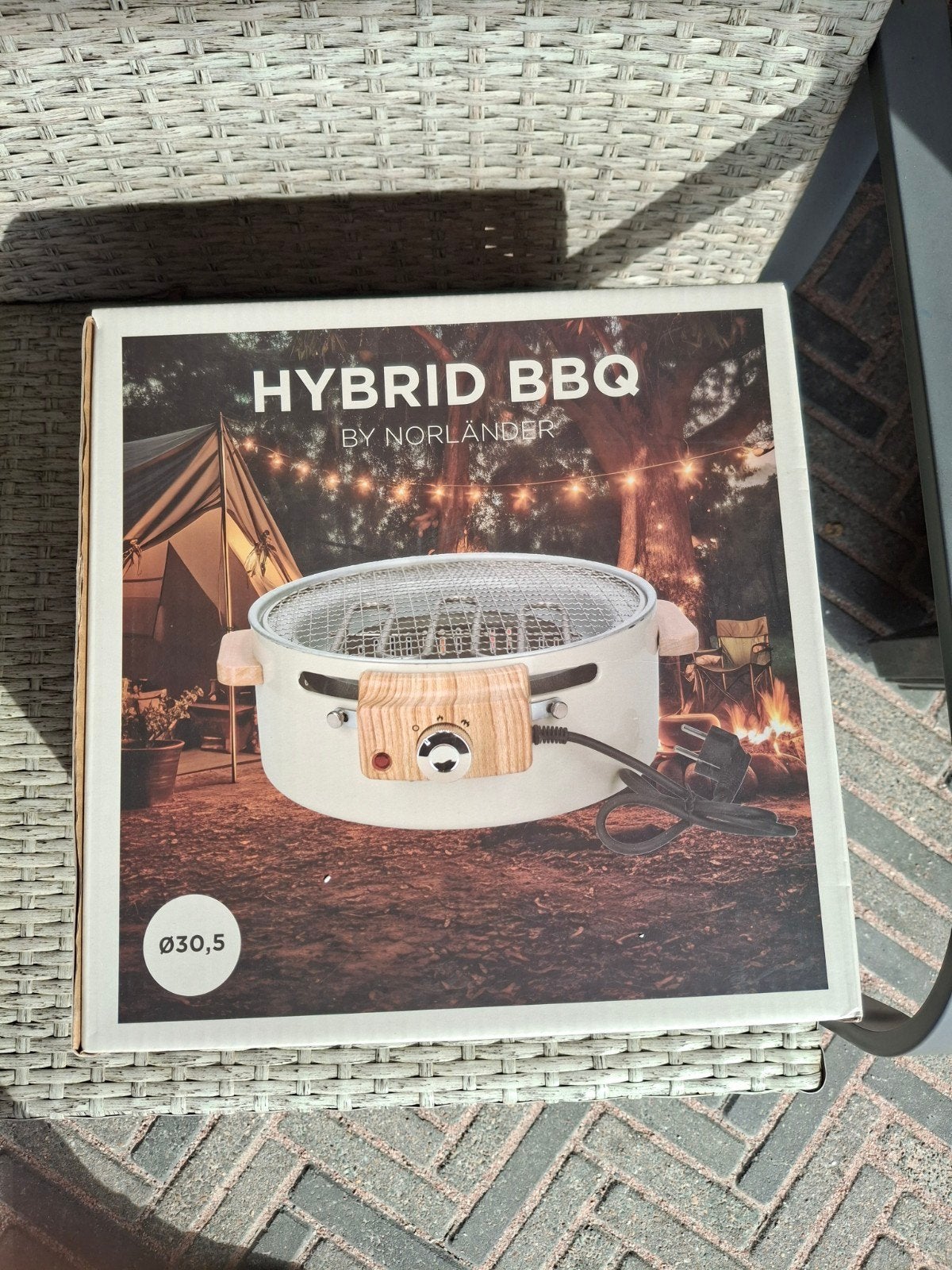 Norlander Hybride BBQ - Nieuw in doos, Ophalen of Verzenden, Nieuw, Norlander
