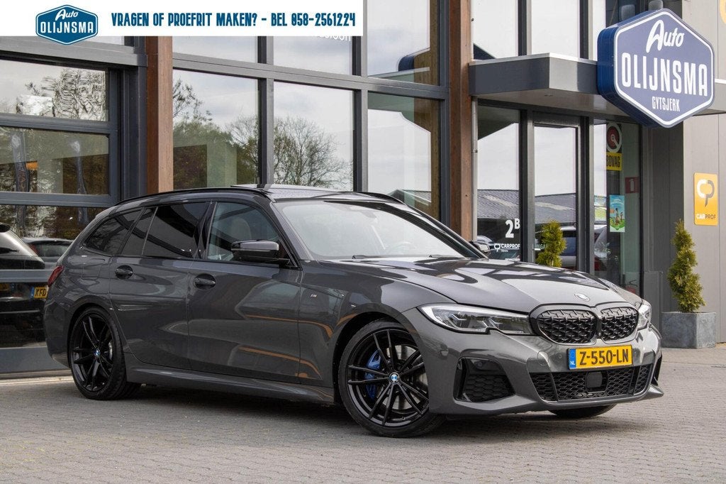 BMW 3-serie Touring M340i xDrive High Executive Edition|Pano, Auto's, BMW, Automaat, Alcantara, Vierwielaandrijving, 2998 cc