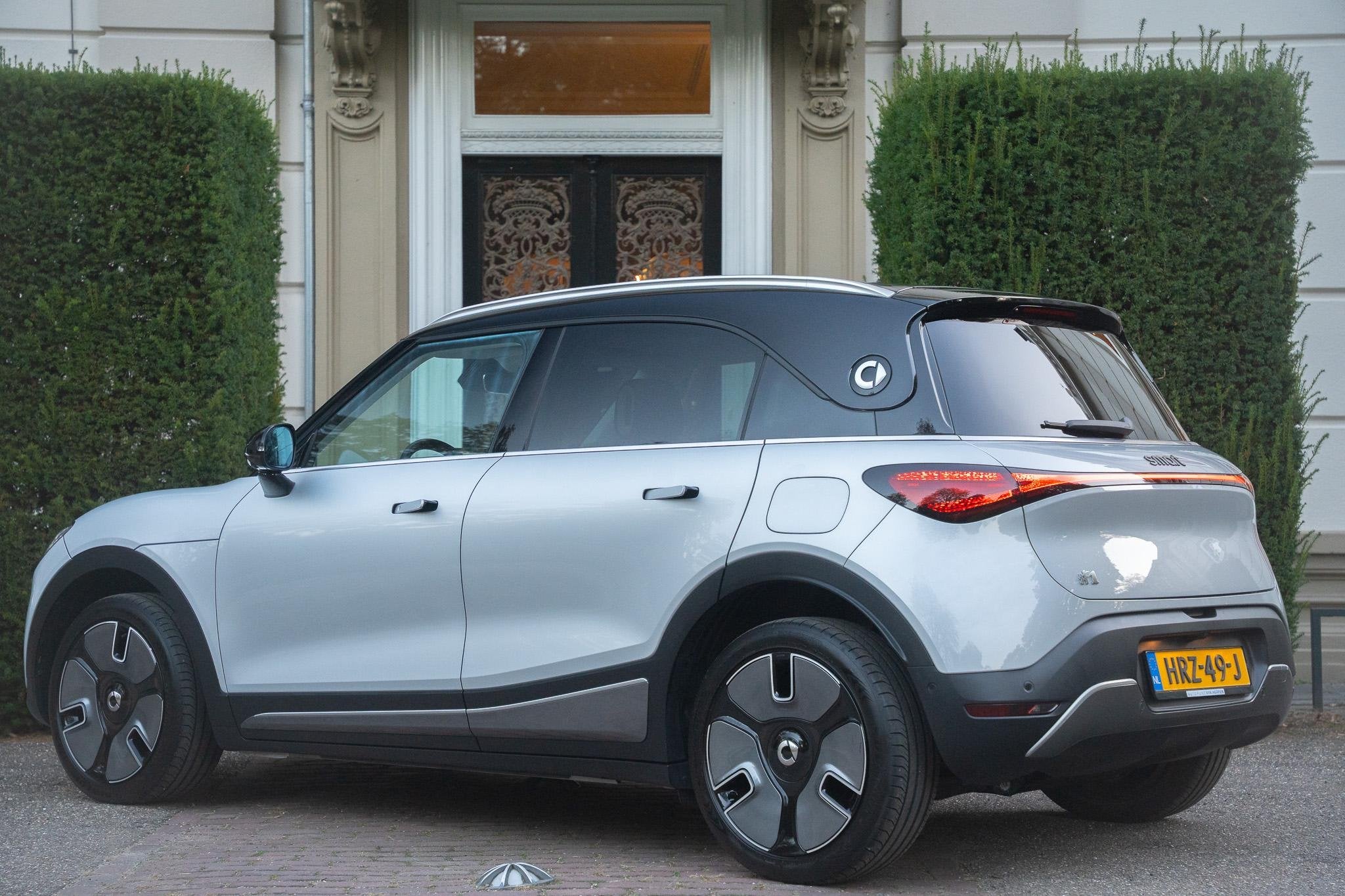 smart #1 Premium 66 kWh PANO | LEDER | 360 CAM | KEYLESS | M, Auto's, Automaat, Achterwielaandrijving, Gebruikt, Zwart