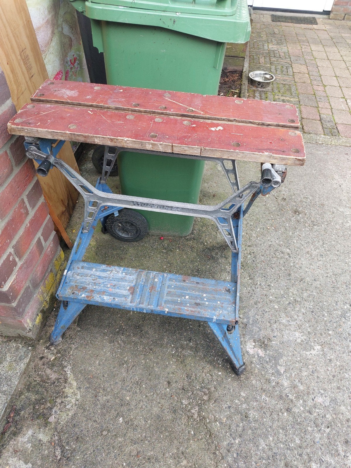 Black & Decker Workmate werkbank, Ophalen of Verzenden, Gebruikt, 70 tot 120 cm, Bankschroef