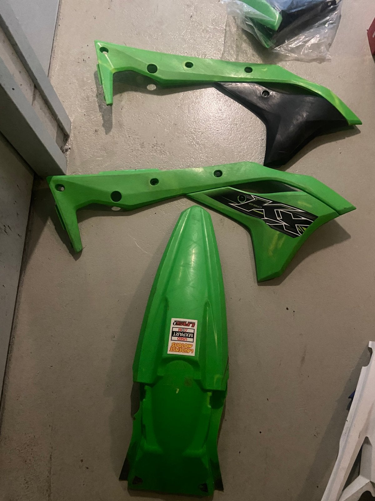 Plastic onderdelen KXF 250 2019, Ophalen of Verzenden, Gebruikt