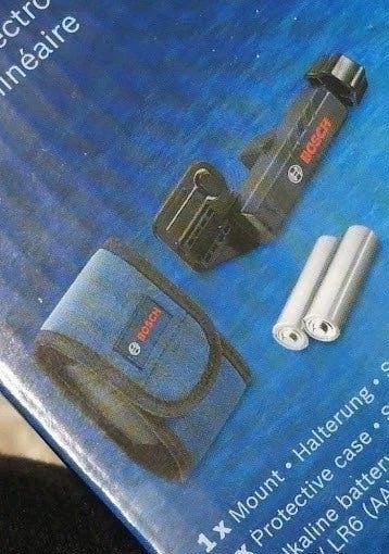 Nieuw: Bosch Professional LR 7 Laserontvanger (Groen & Rood), Doe-het-zelf en Verbouw, Ophalen of Verzenden, Nieuw, Afstand