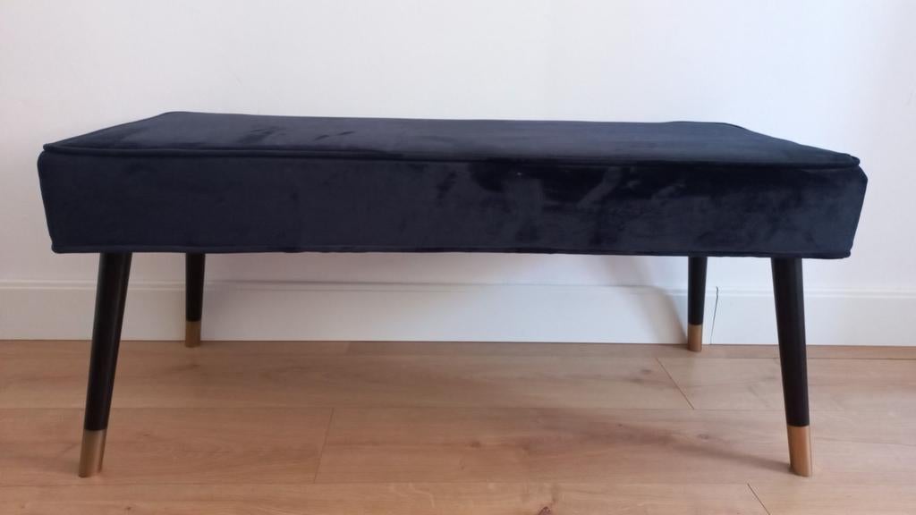 Lifa living marineblauw bankje, Ophalen of Verzenden, Nieuw, Rechthoekig