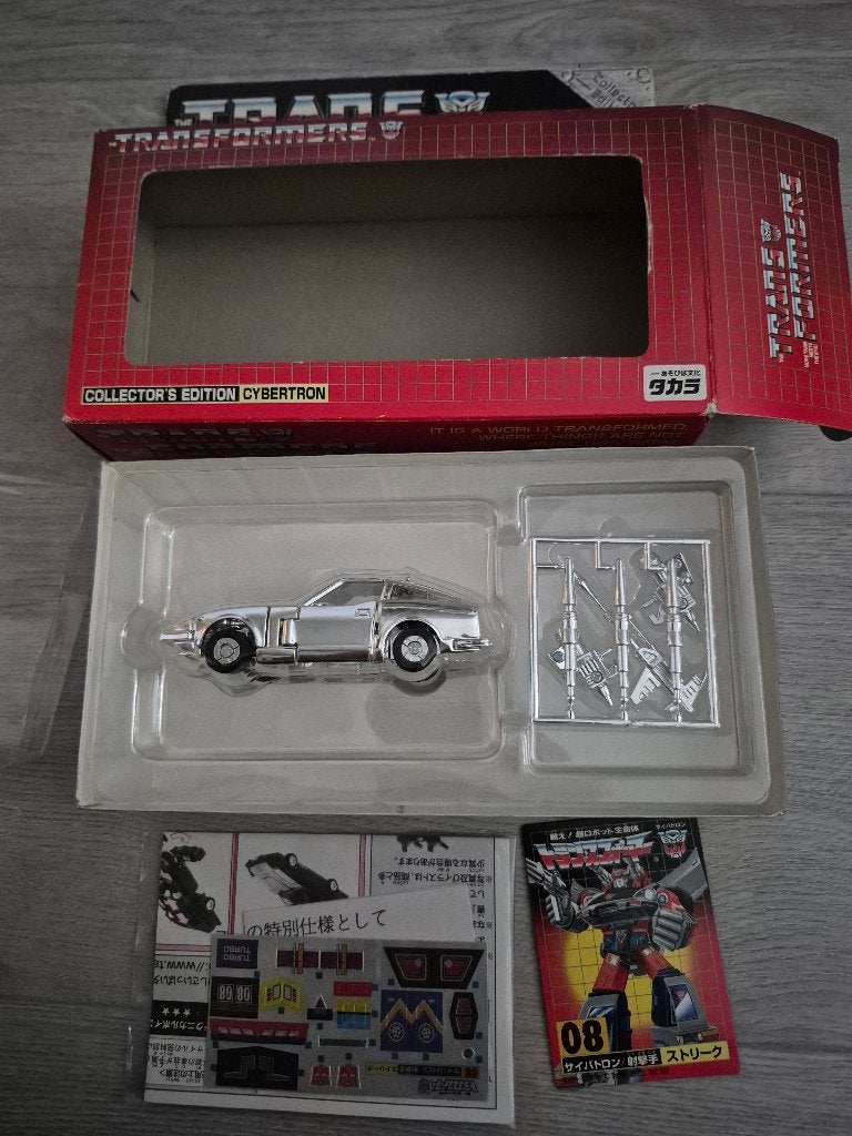 Transformers Takara e-Hobby 08 Silver streak coll. Edition, Overige generaties, Ophalen of Verzenden