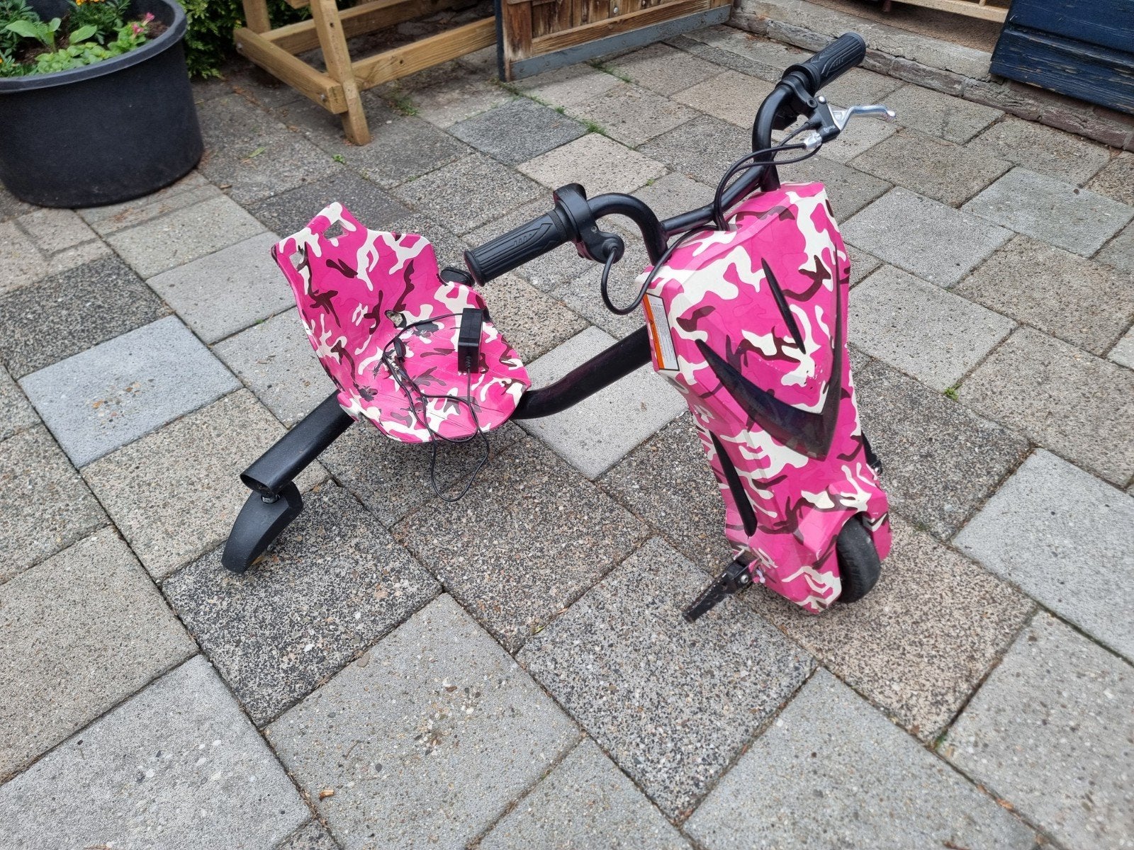 drift trike, Ophalen