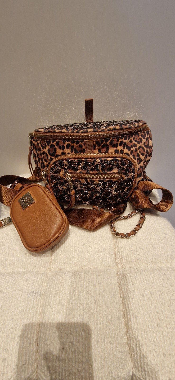 Cross body tas Steve Madden, Ophalen of Verzenden, Nieuw, Bruin, Schoudertasje