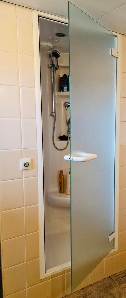 Cleopatra douchecabine, Huis en Inrichting, Badkamer | Badkamermeubels, Ophalen, Gebruikt, 200 cm of meer, 75 cm of meer