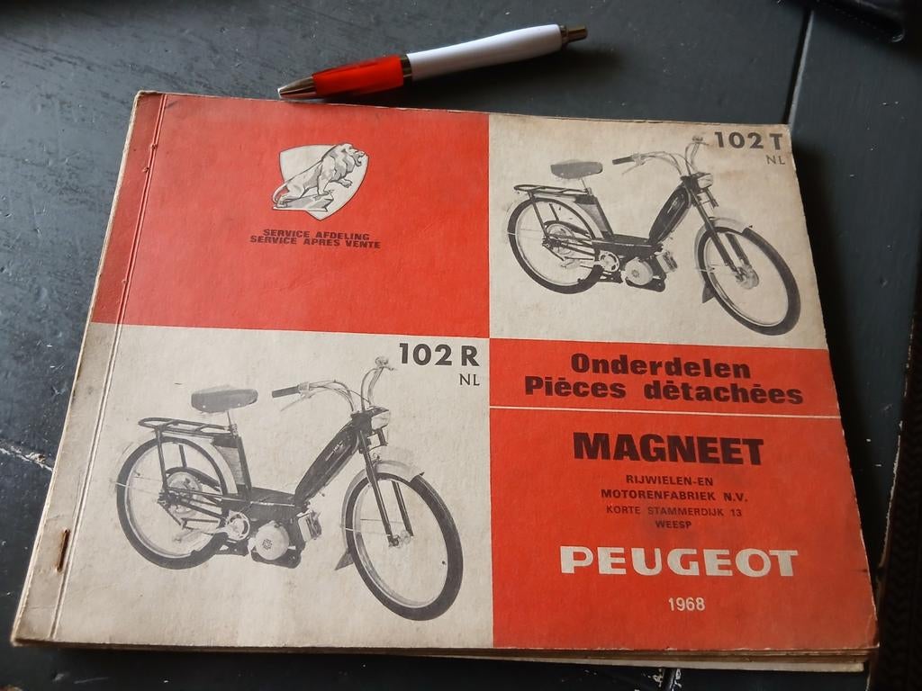 Peugeot 102, Fietsen en Brommers, Ophalen
