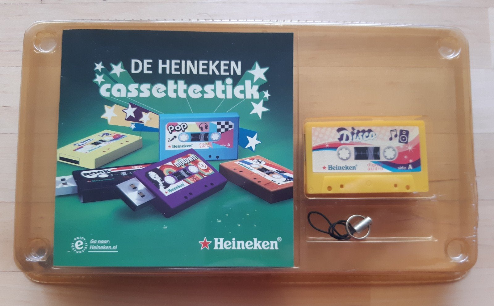 Heineken bier USB stick muziek, Ophalen of Verzenden, Nieuw, Heineken