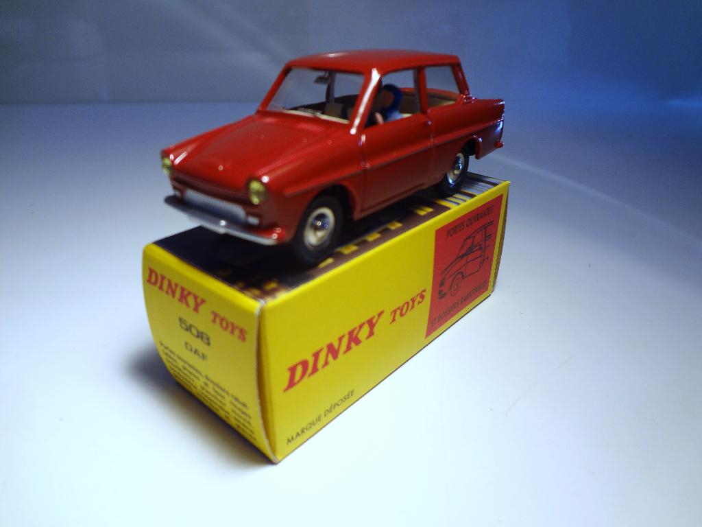 Dinky Toys DAF 600 Atlas nr 508, Verzenden, Zo goed als nieuw, Auto, Dinky Toys