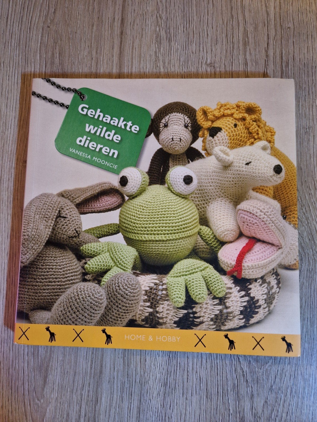 Gehaakte wilde dieren boek, Ophalen of Verzenden, Zo goed als nieuw, Haken, Patroon of Boek