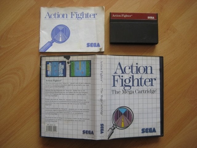 Action Fighter Sega Mastersystem Master System, Avontuur en Actie, Gebruikt, 2 spelers, Ophalen of Verzenden