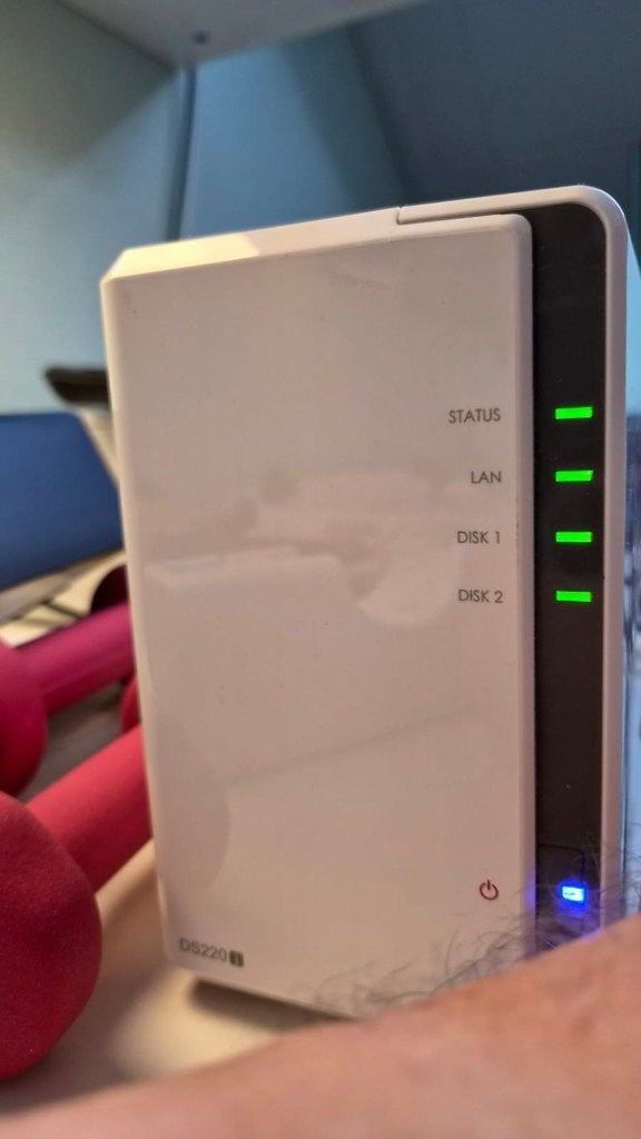 Synology DS 220J, Computers en Software, Ophalen of Verzenden, Gebruikt
