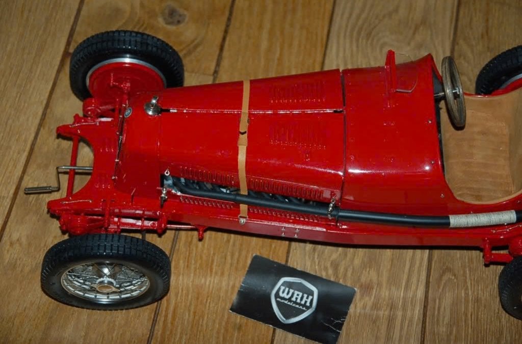 1:8 POCHER ALFA ROMEO MONZA upgraded Modelmotorcars WRH, Hobby en Vrije tijd, Verzenden, Zo goed als nieuw, 1:5 t/m 1:8, Auto