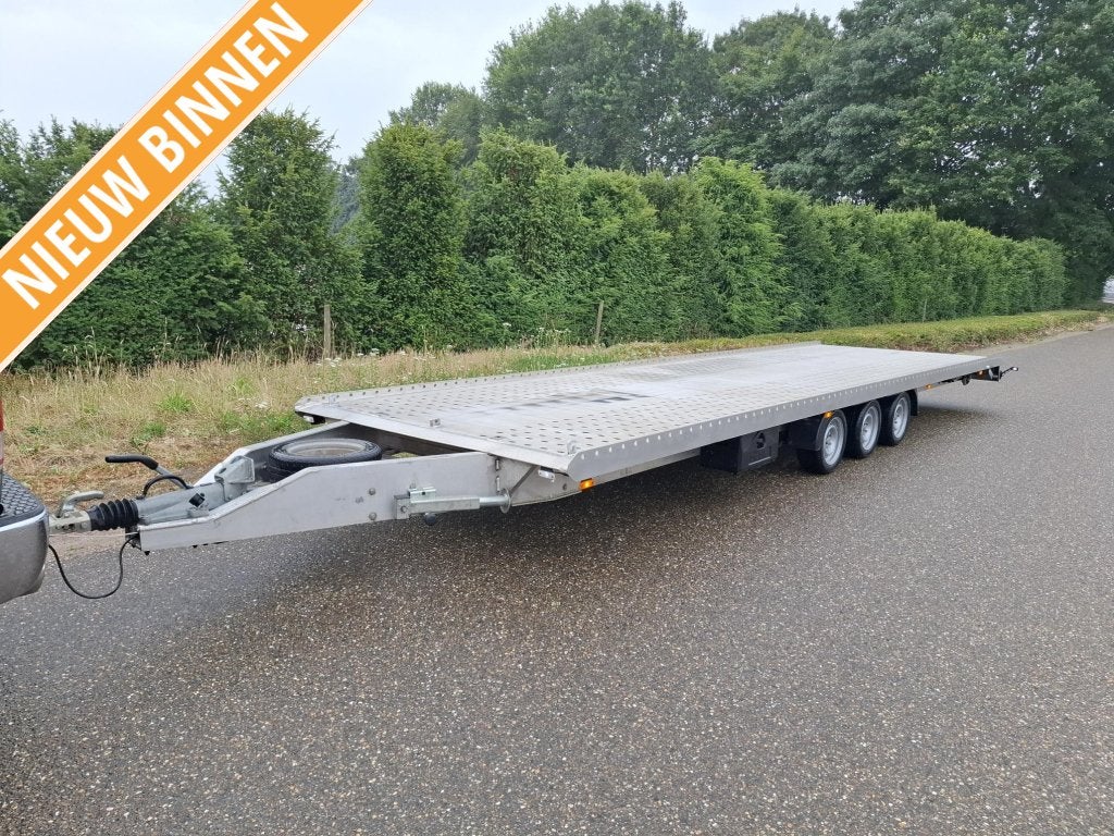 SALE! Gromex aluminium autotransporter 800x211 3500kg 2022, Auto diversen, Aanhangers en Bagagewagens, Gebruikt