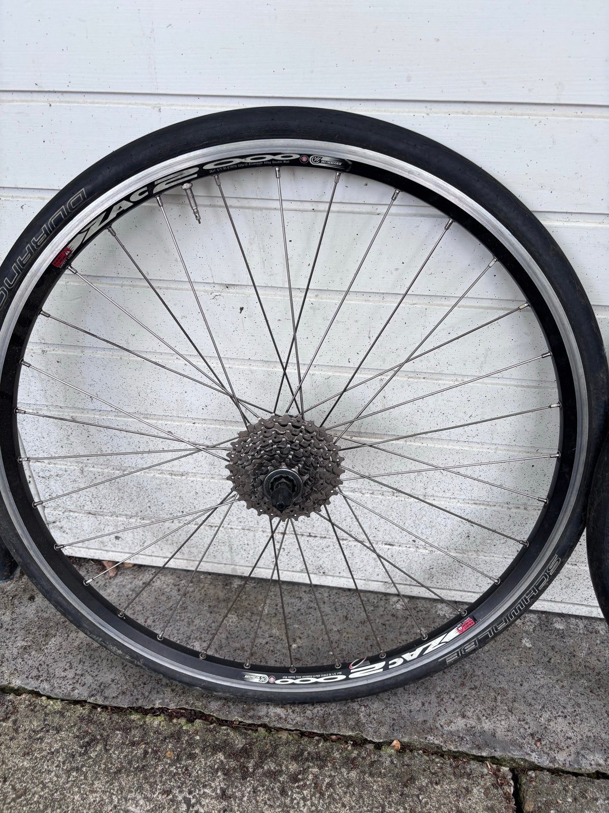 Wielset ZAC2000 met Schwalbe Durano banden, Wiel, Gebruikt, Ophalen of Verzenden, Aluminium