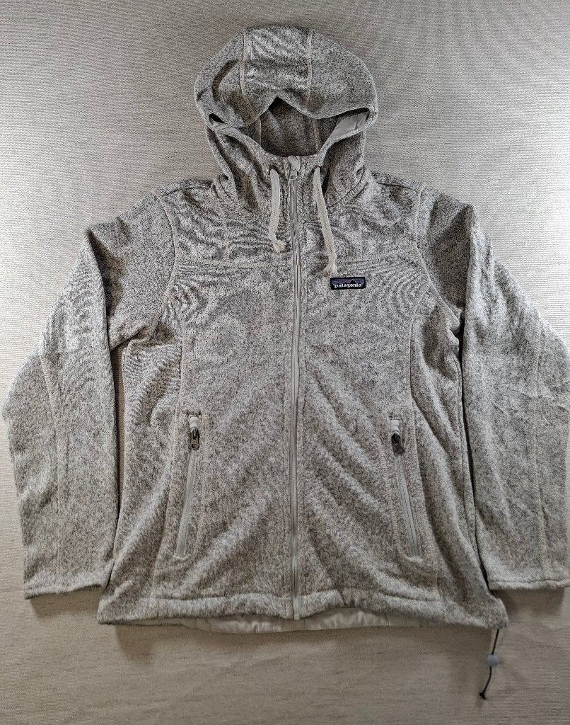 Patagonia Fleece Hoodie – Grijs, Maat Dames M, Maat 38/40 (M), Verzenden, Patagonia, Zo goed als nieuw
