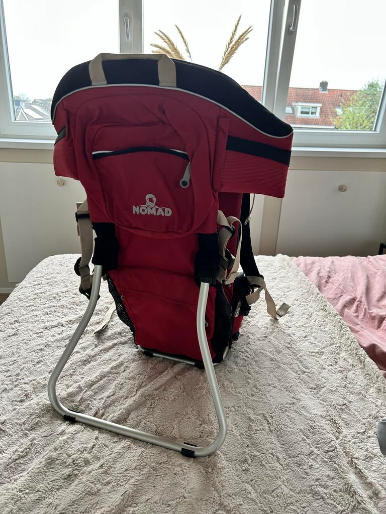 Nomad Rugdrager Kind, Kinderen en Baby's, Babydragers en Draagdoeken, Gebruikt, Rug, Draagzak, Ophalen