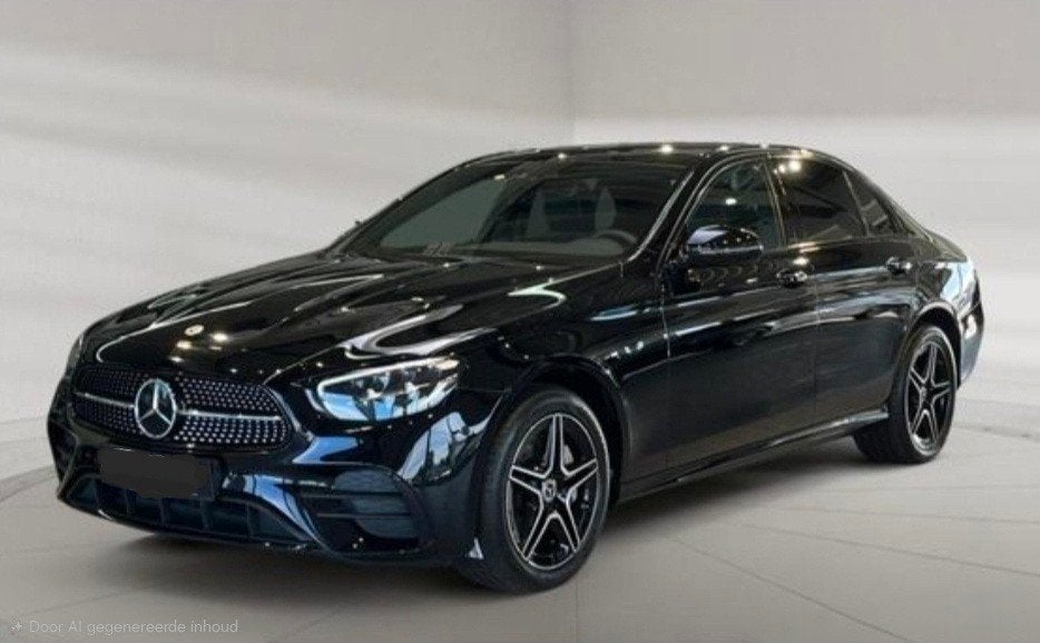 Mercedes-Benz E-Klasse E300 de 306pk 4MATIC 9G-TRONIC 2022, Automaat, 194 pk, Zwart, Plug-in hybride