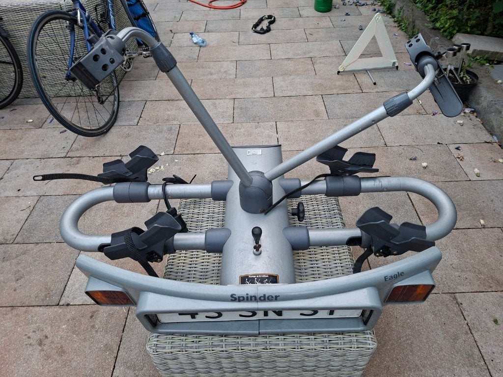 fietsrek Spinder Eagle, Ophalen, Gebruikt