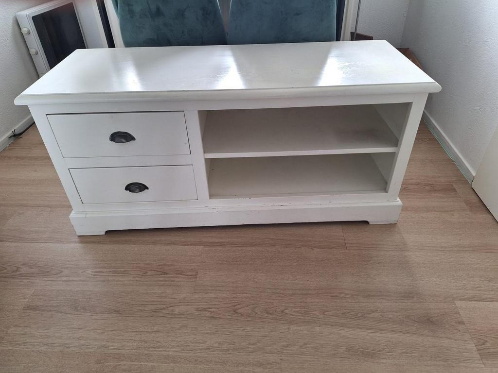 Houten tv kast  120 br 45d 55 h, Huis en Inrichting, Complete inboedels, Ophalen
