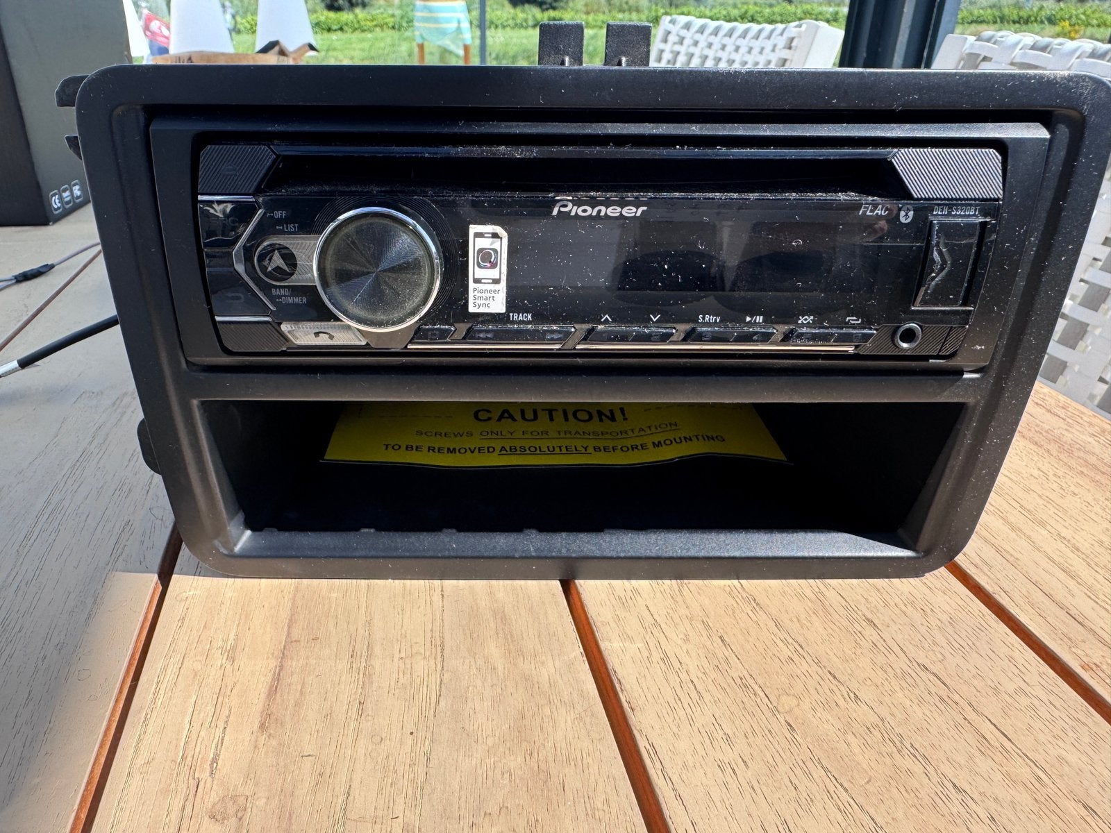Pioneer DEH-S320BT autoradio compleet voor VW Polo 2011, Ophalen of Verzenden, Gebruikt