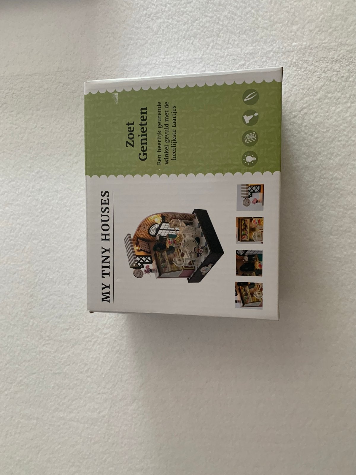 DIY Miniatuur Huisje - Zoet Genieten, Ophalen of Verzenden, Nieuw, Poppenhuis