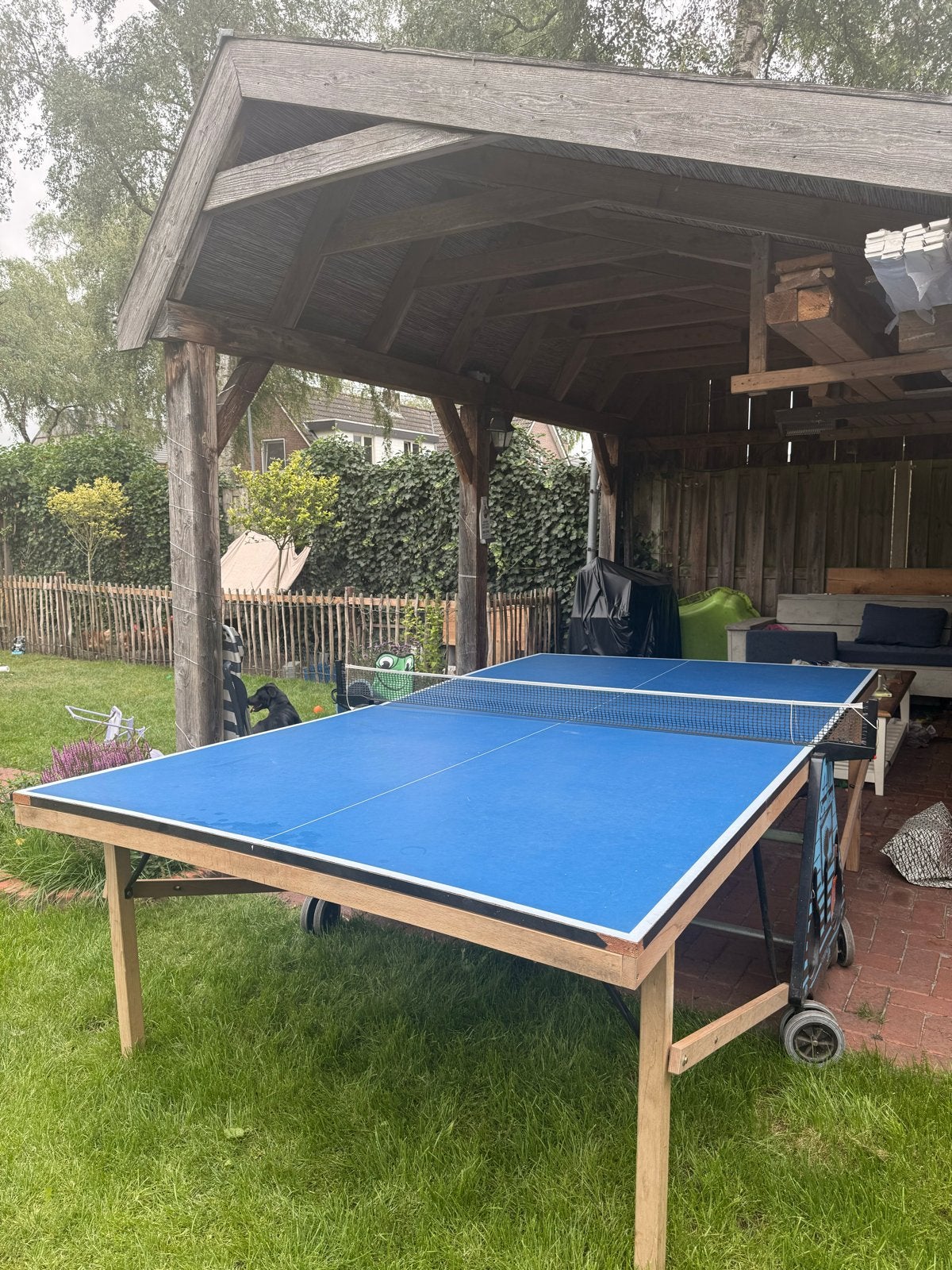Cornilleau 440 Tafeltennistafel - Outdoor en Verrijdbaar, Sport en Fitness, Tafeltennis, Ophalen, Gebruikt, Tafel Outdoor, Inklapbaar