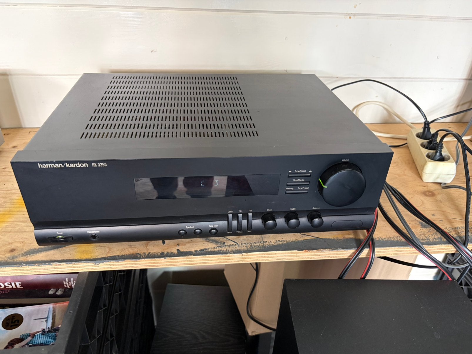 Harman/Kardon HK 3250 Stereo Receiver - Redelijke staat, Ophalen of Verzenden, Gebruikt, Overige merken