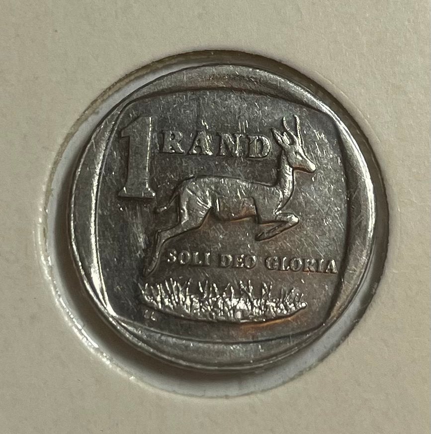 1 rand Zuid Afrika 1997, Ophalen of Verzenden, Zuid-Afrika