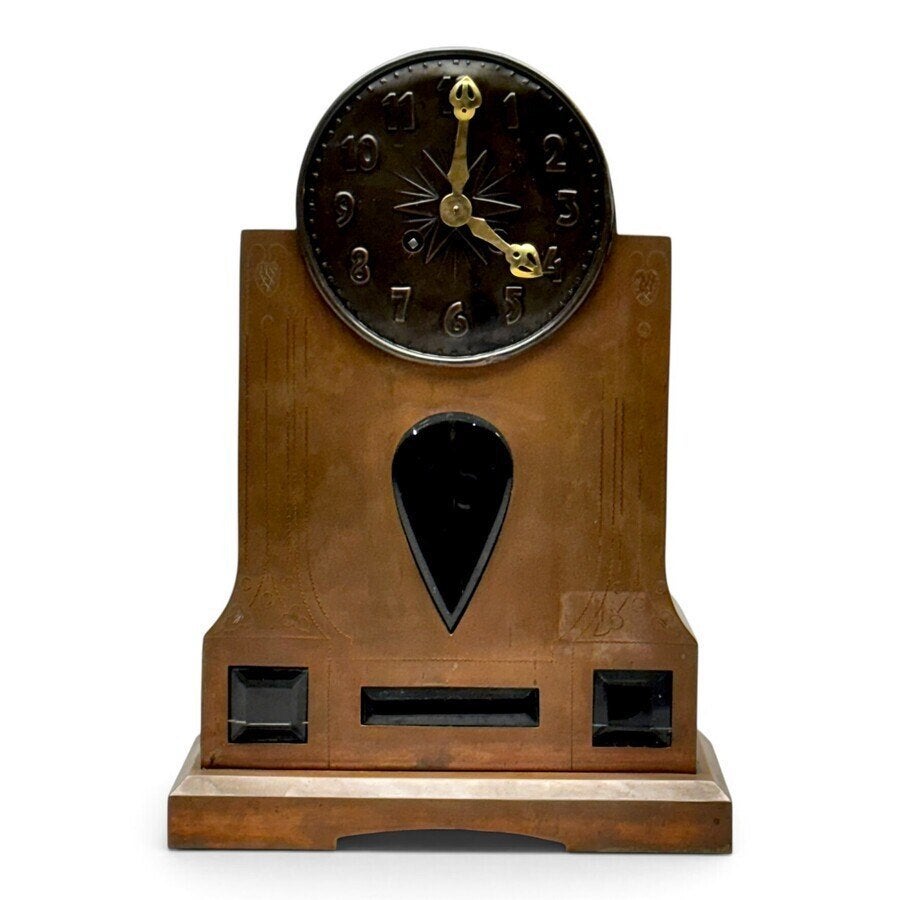 Jugendstil pendule, Antiek en Kunst, Ophalen of Verzenden