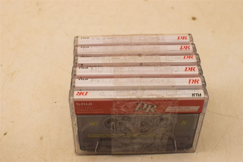 6 Stuks DR cassettebandjes 45124, Ophalen of Verzenden, Gebruikt, Overige genres, 1 bandje