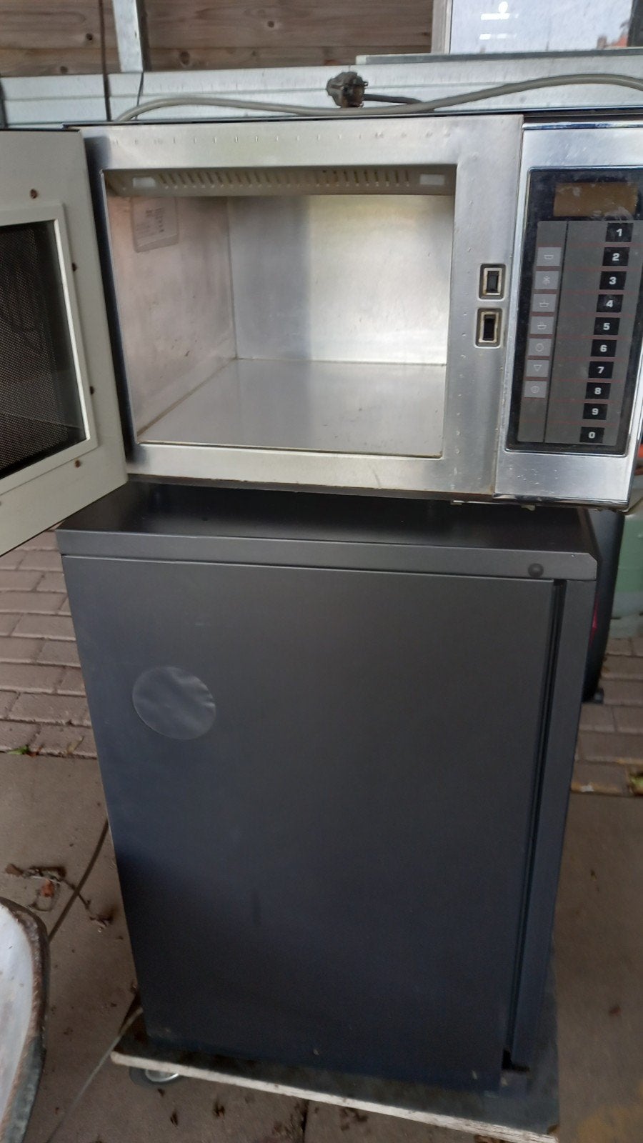 Horeca oven, Ophalen