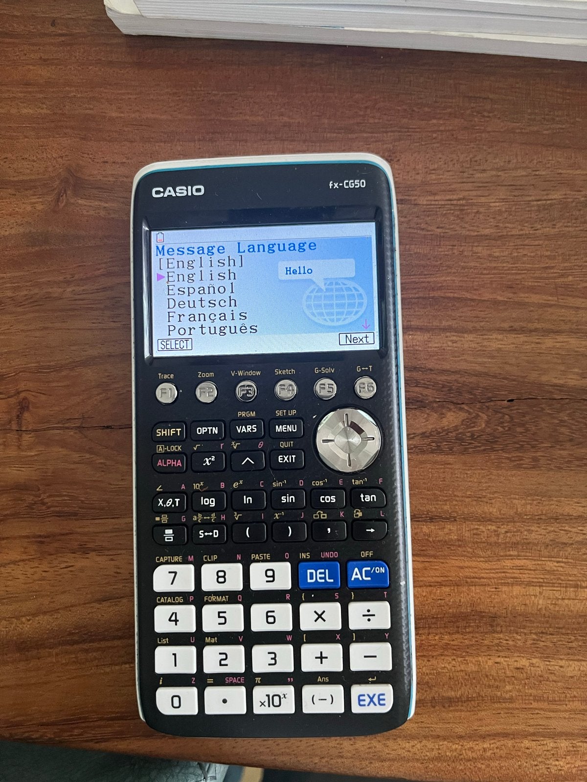 Grafische casio rekenmachine, Ophalen of Verzenden, Zo goed als nieuw